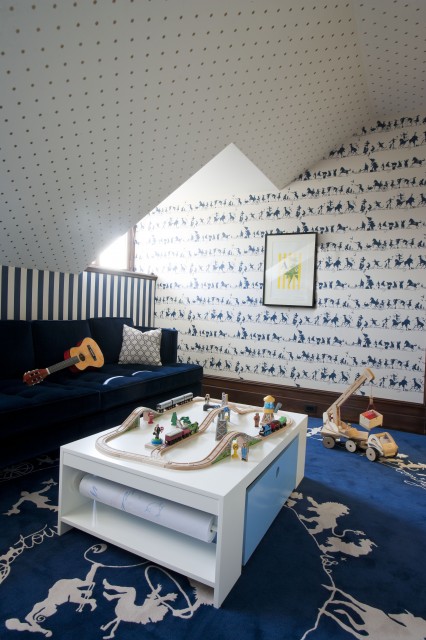 Фото современного дизайна детской комнаты
