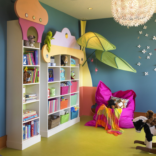 Интерьер сказочной детской комнаты