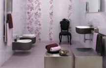 Ванная комната розовый бриз